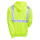 Men's High Visibility Cotton Blend Hooded Sweatshirt